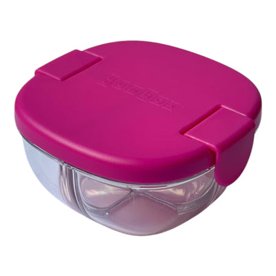 Yumbox snack bowl- raspberry pink