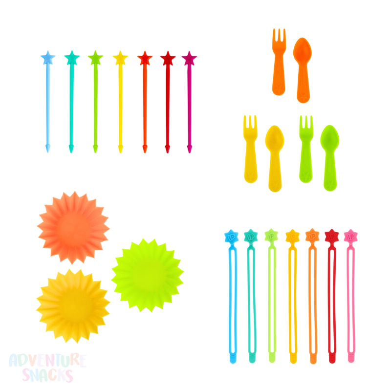 Lunch Punch Accessories Bundle - Brights