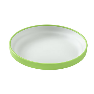 Omie Easy Scoop Plate With Divider- green