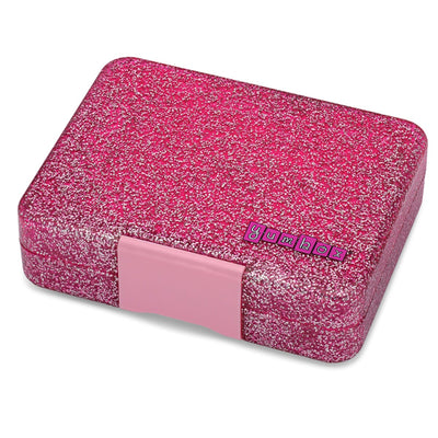 Yumbox snack- sparkle pink glitter