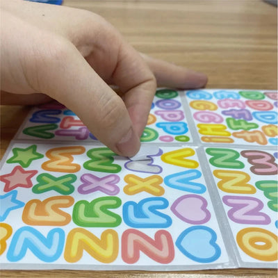 Alphabet Sticker Sheet