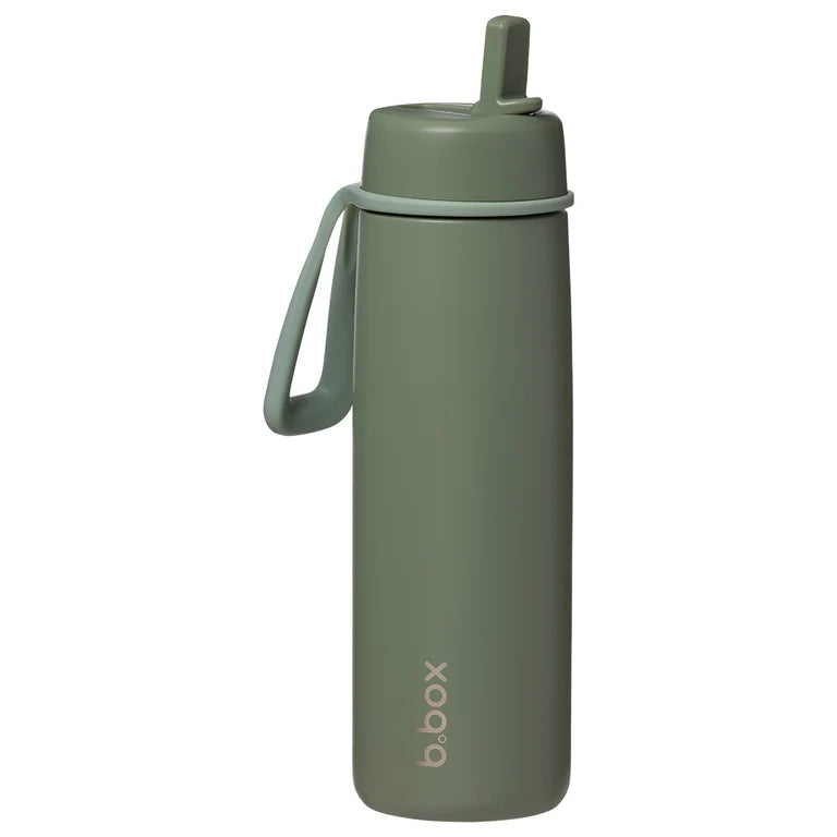 bbox 690ml flip top bottle- olive