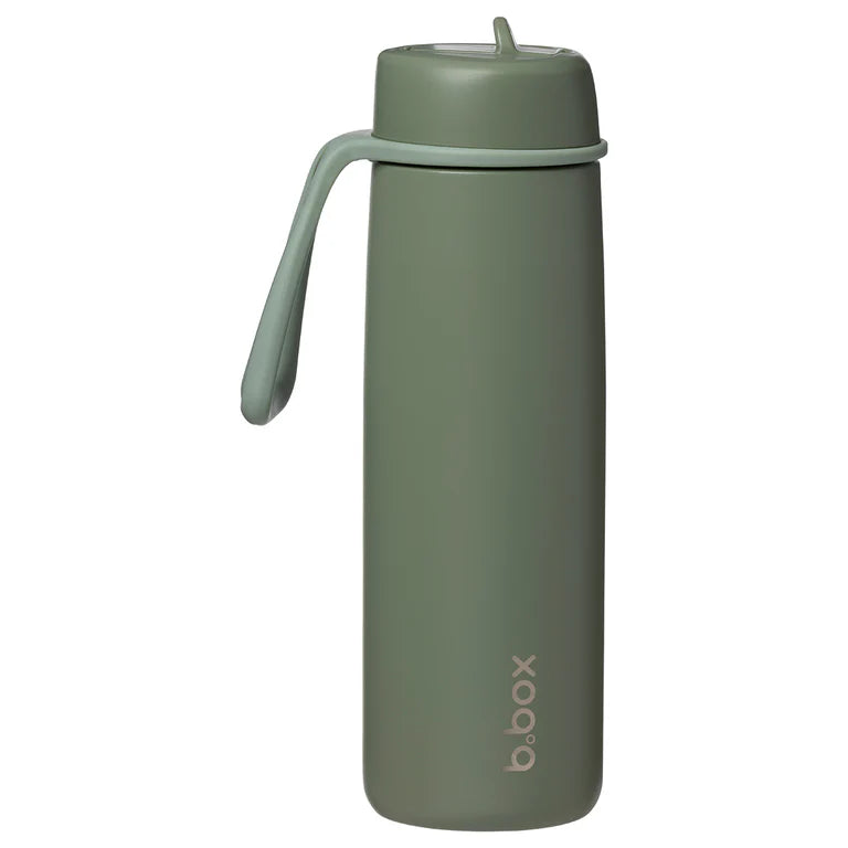 bbox 690ml flip top bottle- olive