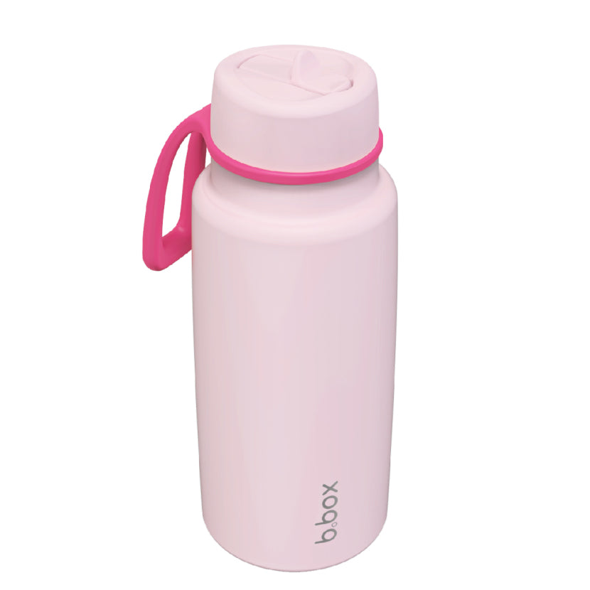 b.box Insulated Flip Top Bottle 1L Adventure Snacks