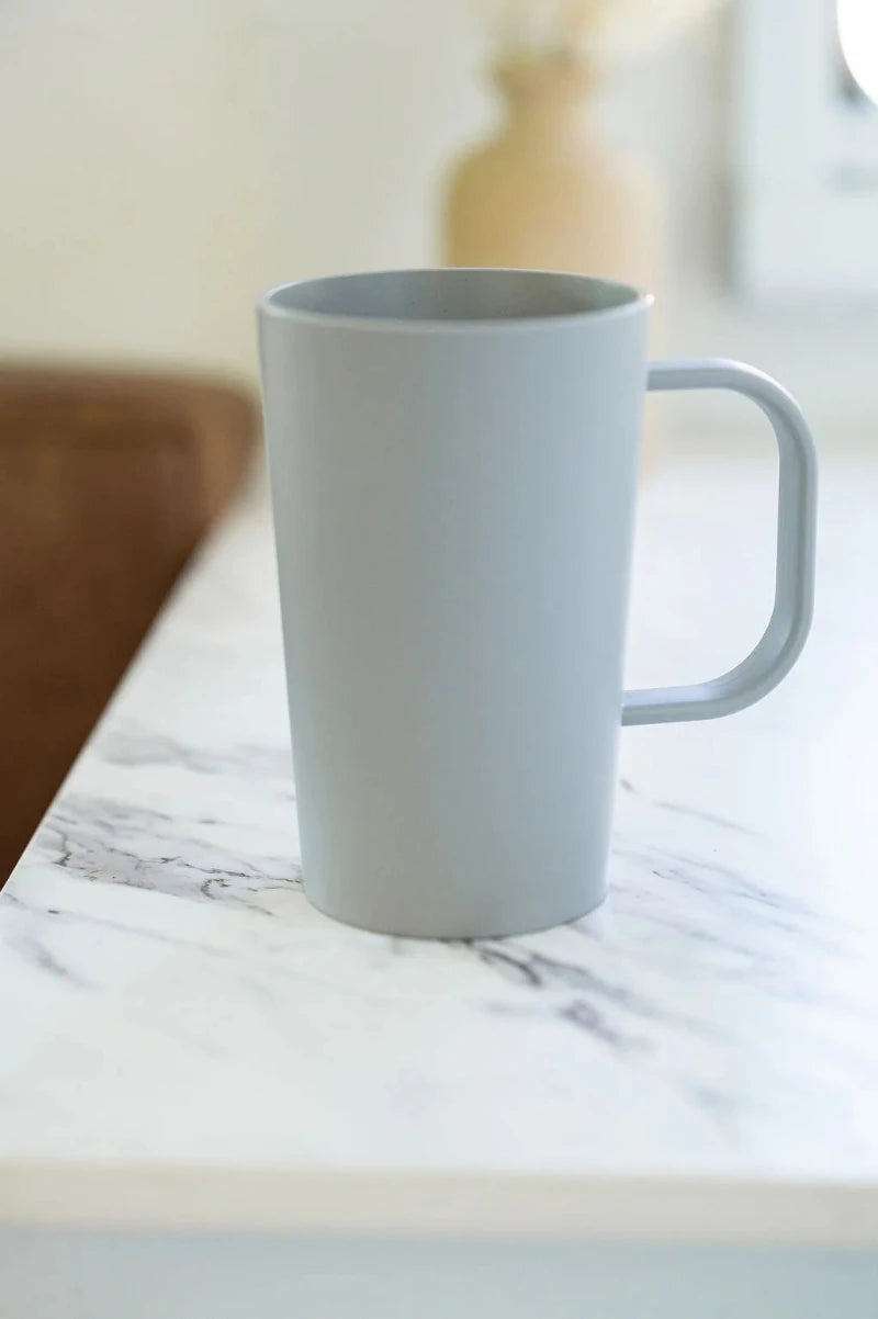 Daisy graze mug- storm grey