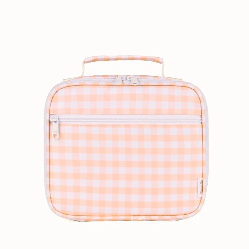 Kinnder lunch bag- mini- pink gingham