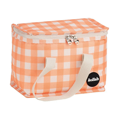 Kollab lunchbox- apricot check