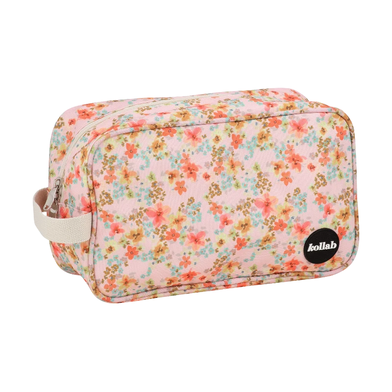 Kollab travel bag- blush meadows