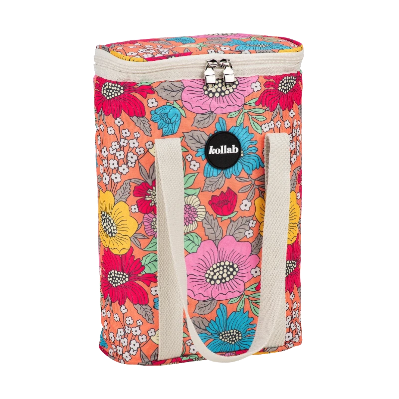 Kollab wine cooler- sixties floral