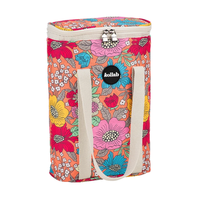 Kollab wine cooler- sixties floral