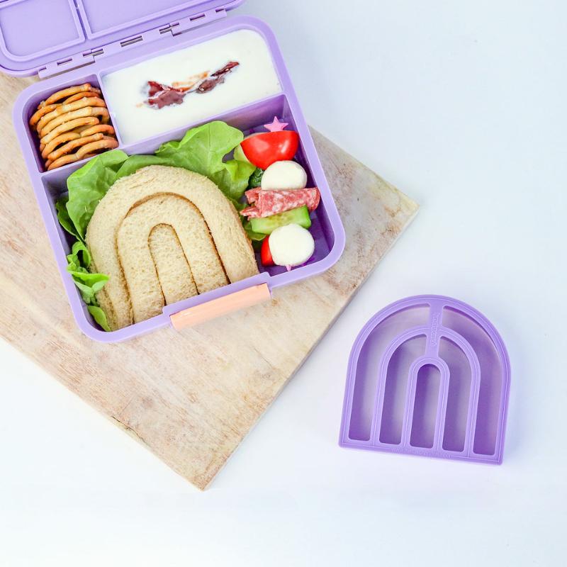 Lunch Punch Sandwich Cutters- Rainbows