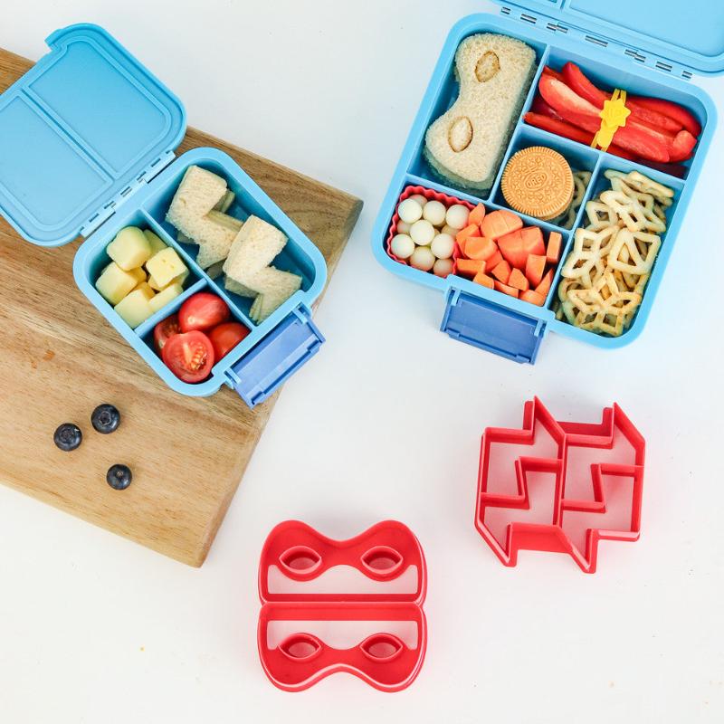 Lunch punch cutters- superhero