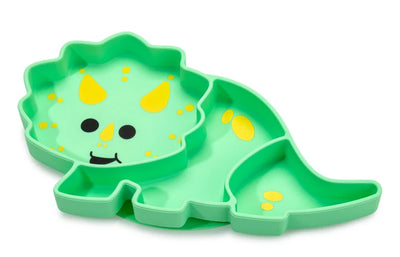 Melii Silicone Suction Plate- dinosaur