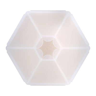 Melii hexagon snackle boxes- ivory