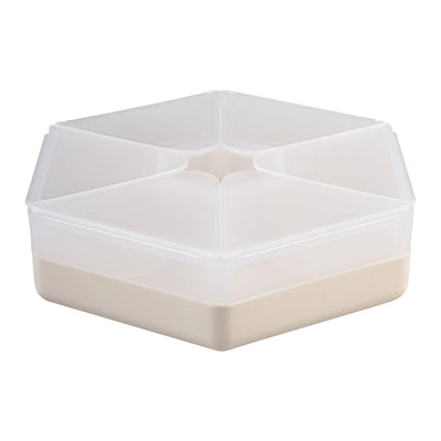 Melii hexagon snackle boxes- ivory