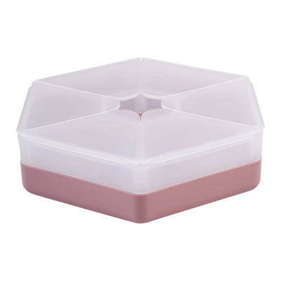 Melii hexagon snackle boxes- pink