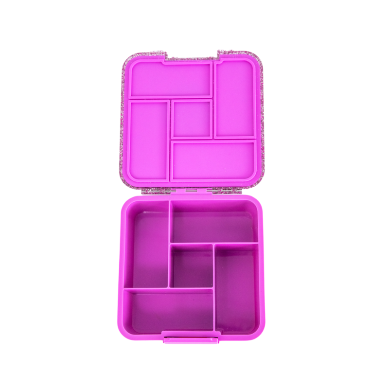 MontiiCo bento 5- magenta glitter