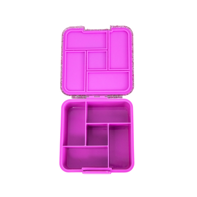 MontiiCo bento 5- magenta glitter