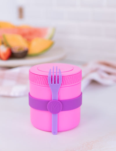 MontiiCo Cutlery band- fuchsia