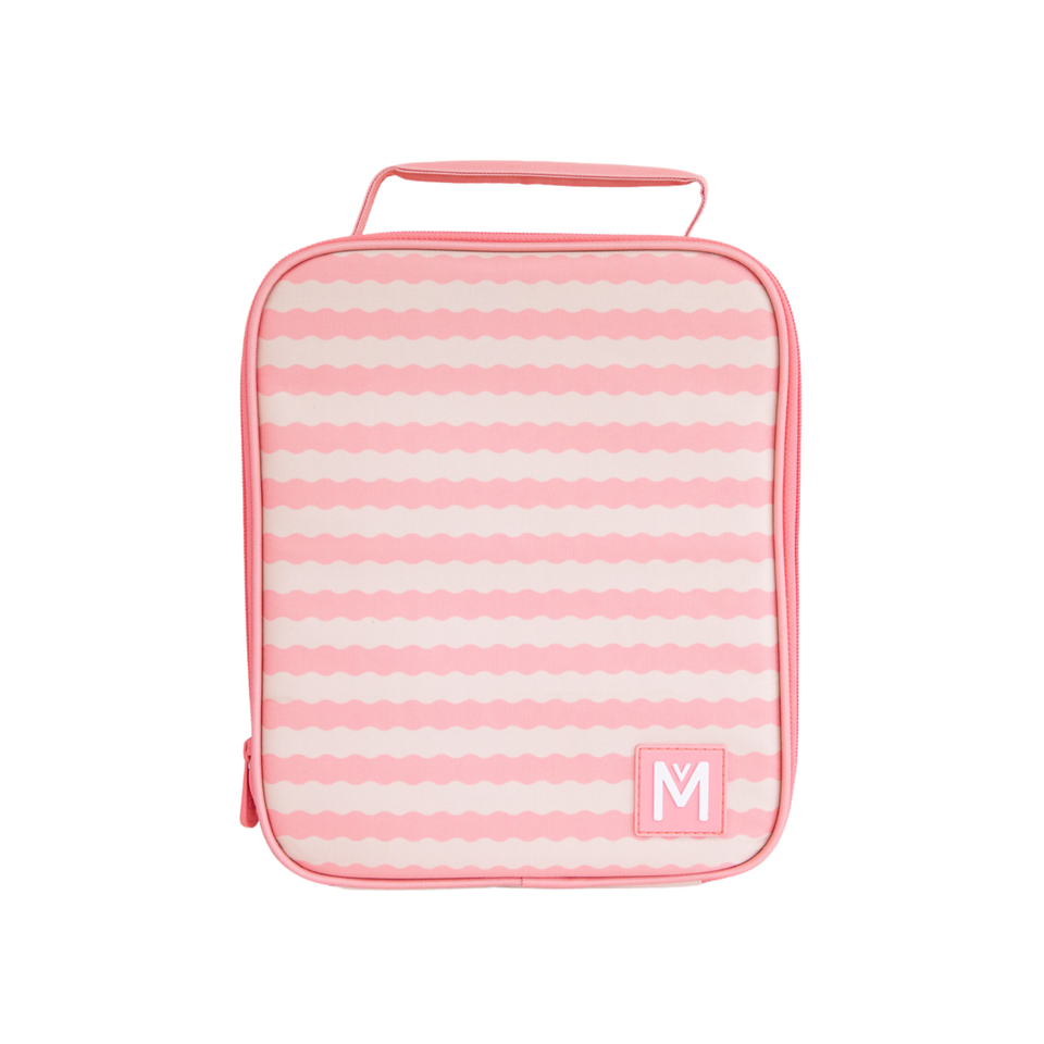 MontiiCo large lunch bag- ripple camellia