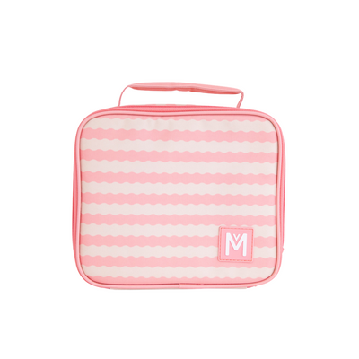 MontiiCo medium lunch bag- ripple camellia