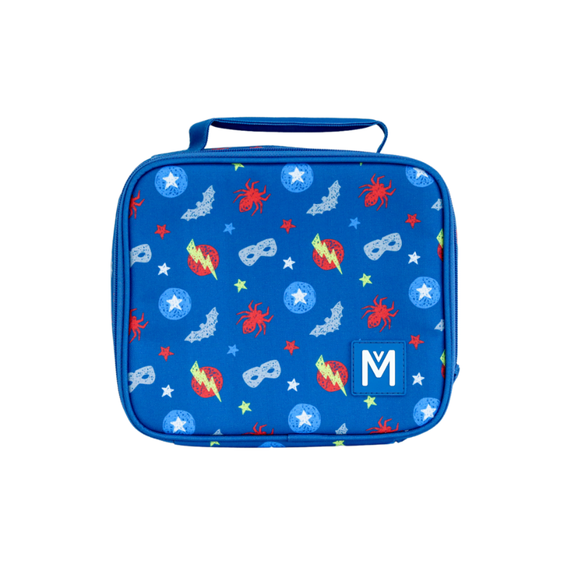 MontiiCo medium lunch bag- superhero