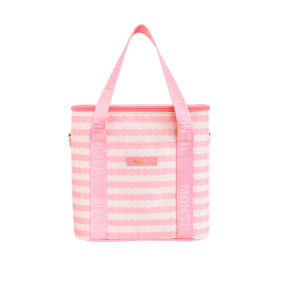 MontiiCo midi cooler bag- ripple camellia