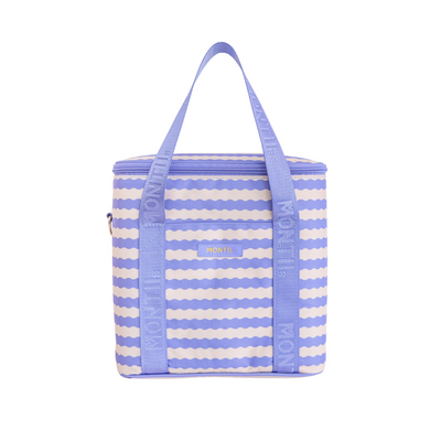 MontiiCo midi cooler bag- ripple cloud