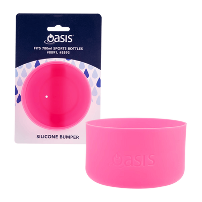 Oasis 780ml bottle bumper - neon pink