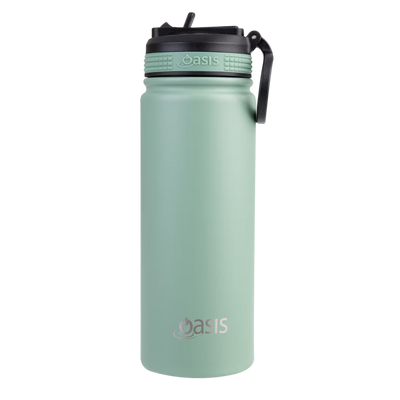 Oasis 550ml Insulated Challenger Sports Bottle - Sipper Lid