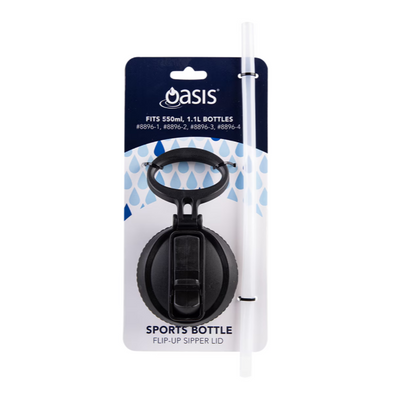 Oasis challenger replacement lid & straw