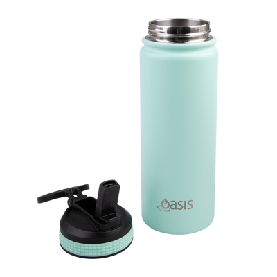 Oasis 550ml Insulated Challenger Sports Bottle - mint