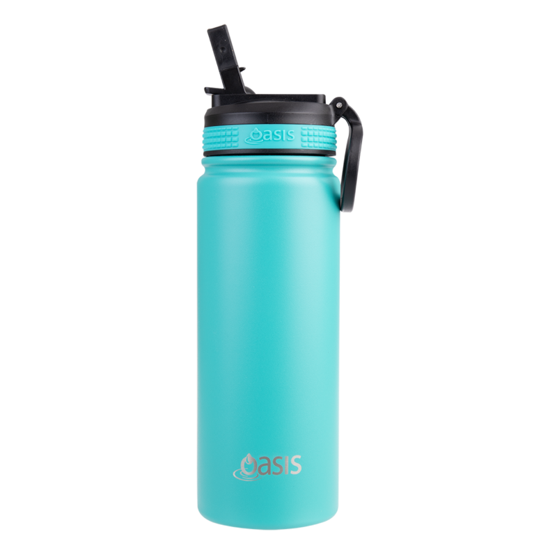 Oasis 550ml Insulated Challenger Sports Bottle - turquoise