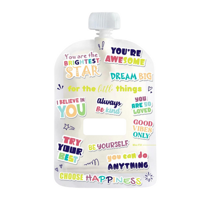 Sinchies 150ml food pouch- lunchbox love