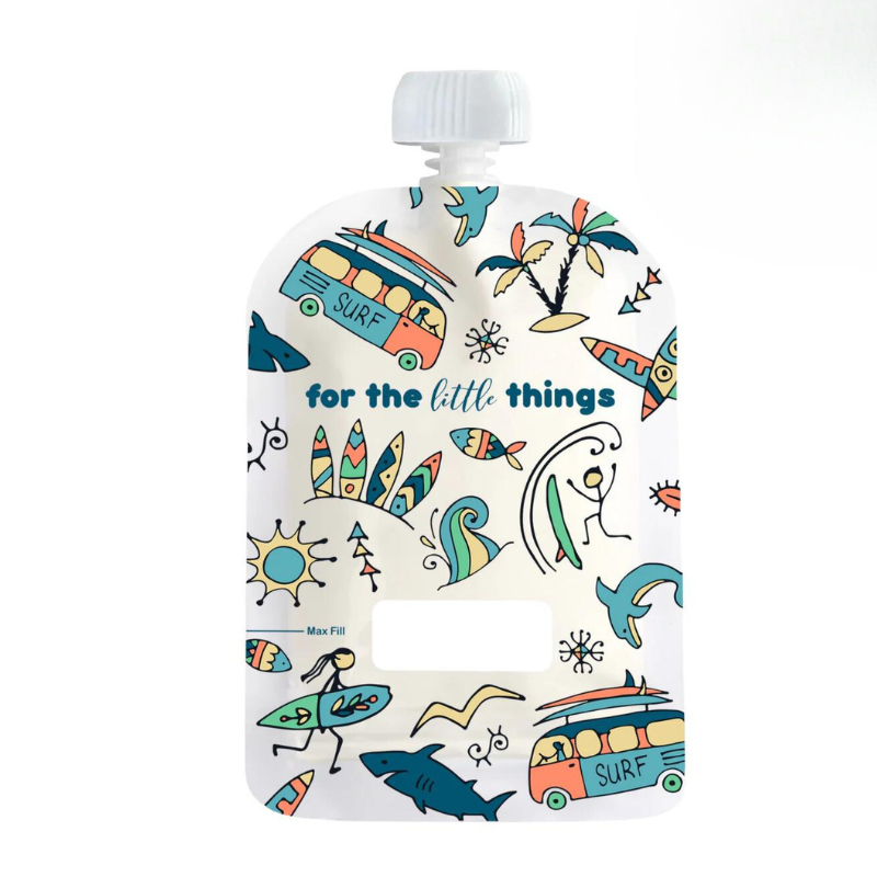 Sinchies 150ml food pouch- surfing