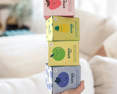 Smoo Mini Smoothie Cup Bundle - Fruity Collection