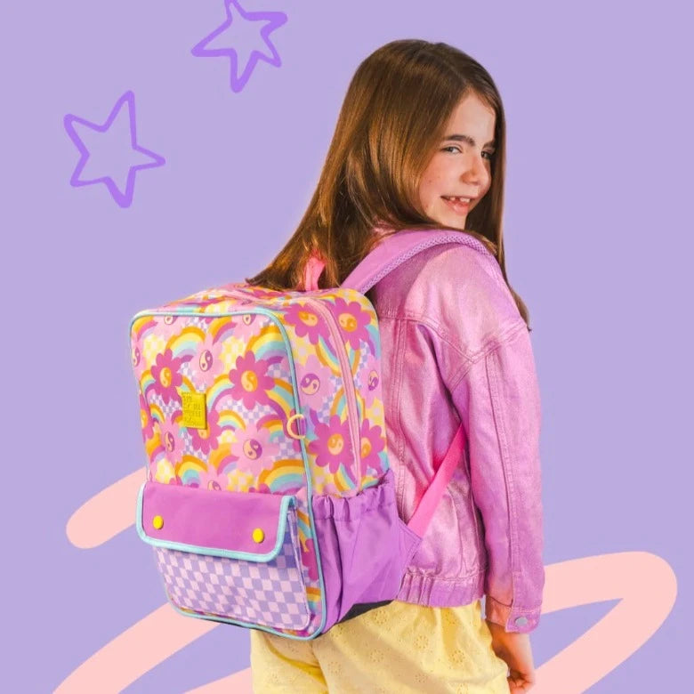 The Somewhere Co Adventure Backpack- Rainbow Rave