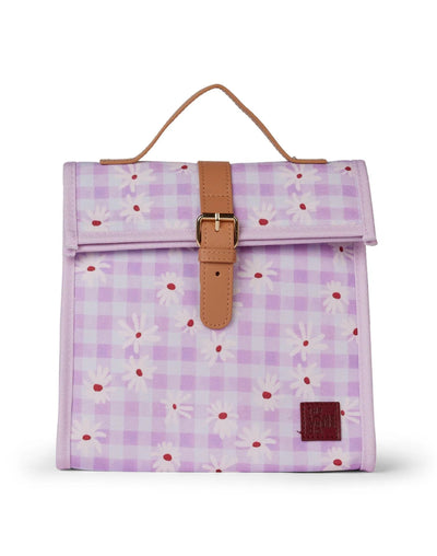 The Somewhere Co Lunch Satchel- Daisy fields