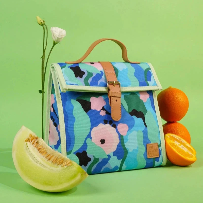 The Somewhere Co satchel- honeydew