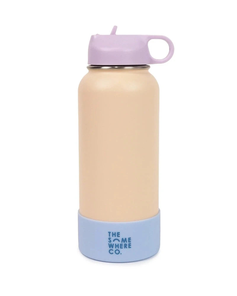 The Somewhere Co 1L Drink Bottle- Apricot