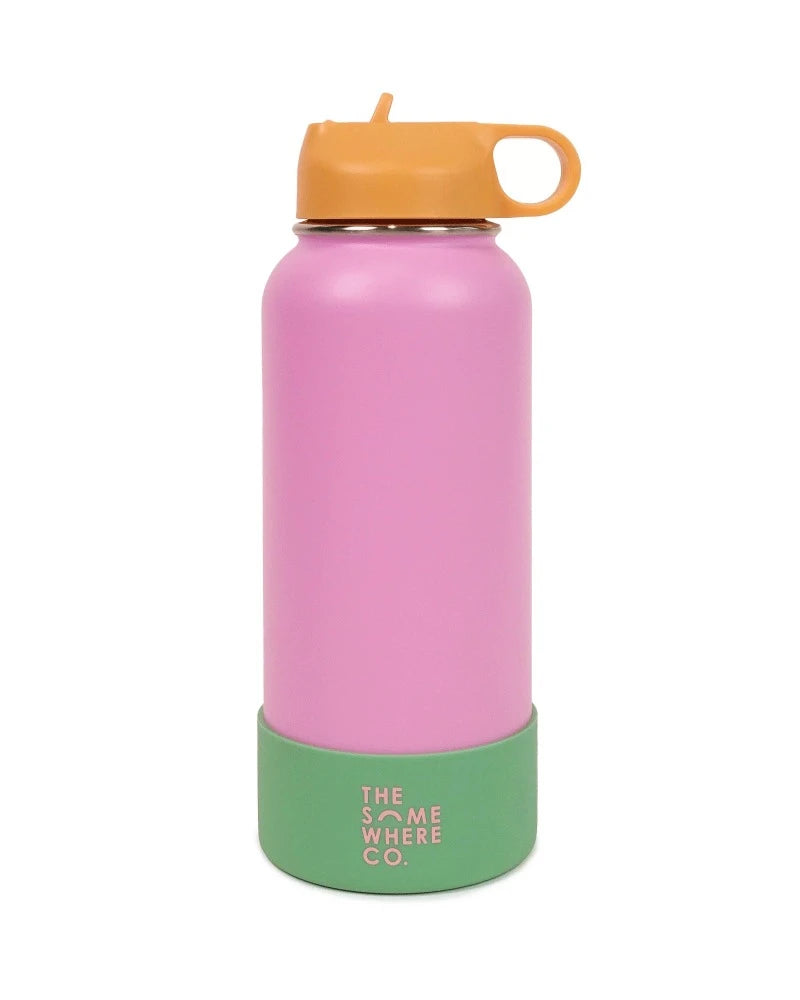 The Somewhere Co 1L Drink Bottle- Blossom