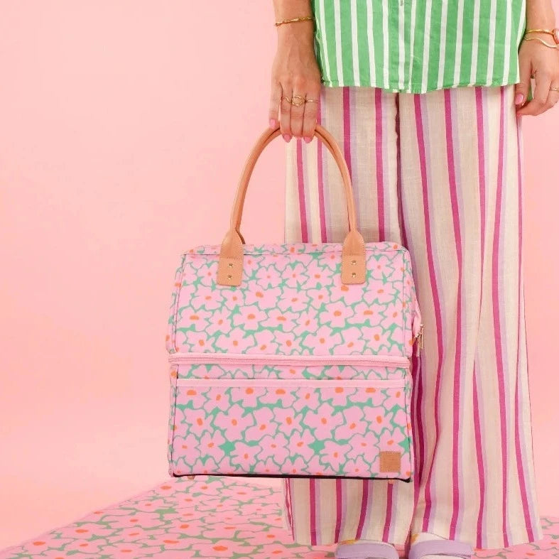 The Somewhere Co Cooler Bag- Blossom