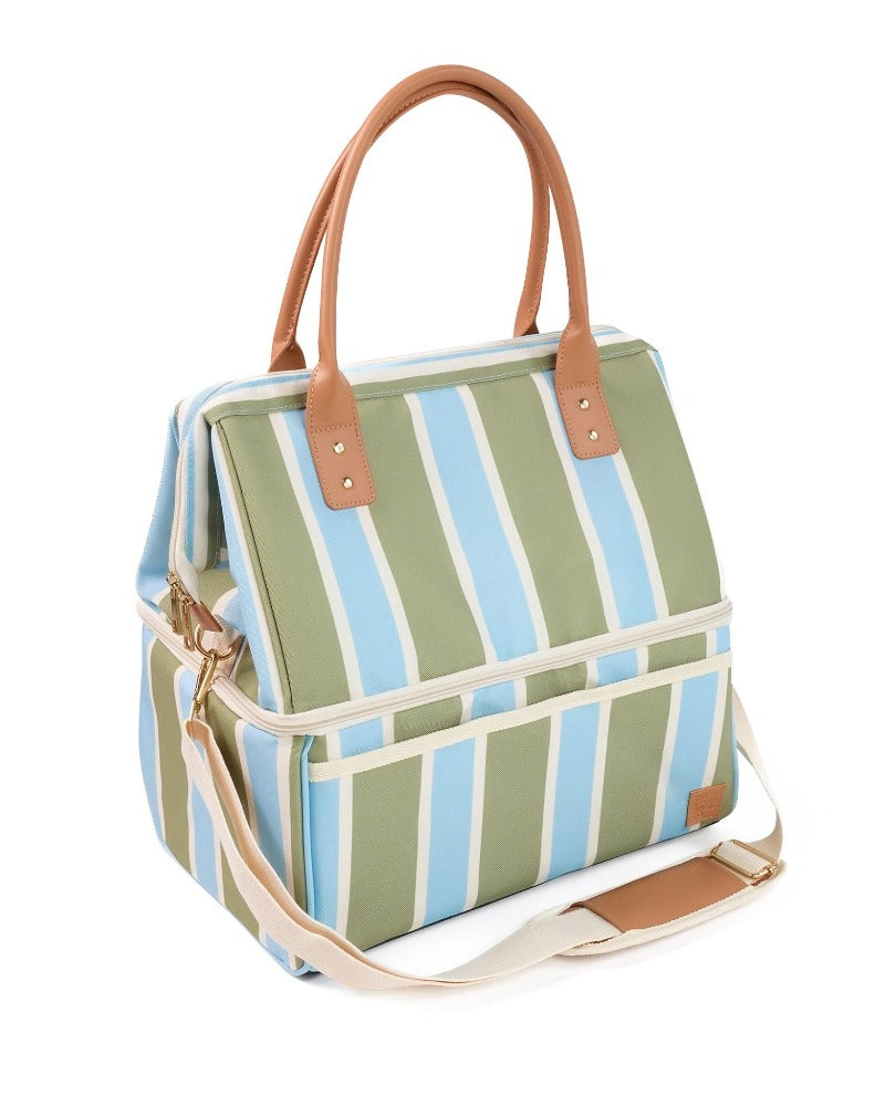 The Somewhere Co Cooler Bag- Pistachio