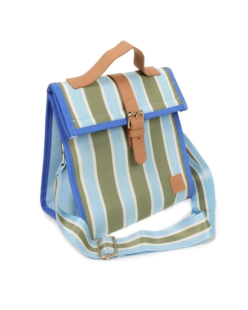 The Somewhere co lunch satchel- pistachio