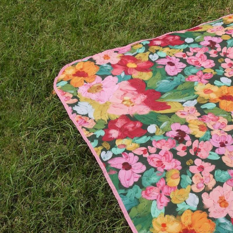 The Somewhere Co XL picnic rug- amongst the flowers