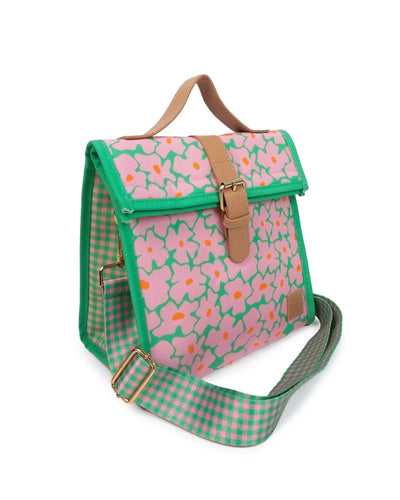 The Somewhere co lunch satchel- Blossom