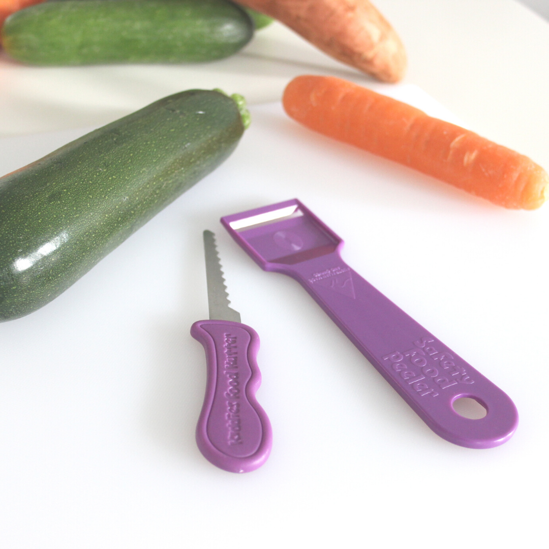 Kiddies Food Kutter and Food Peeler - Twin Pack