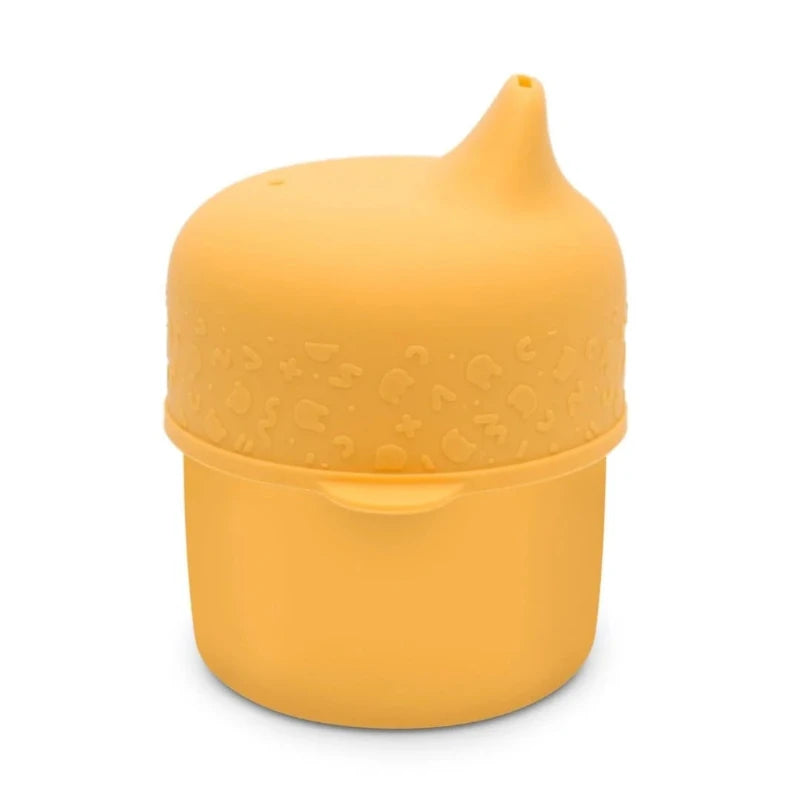 we might be tiny sippie cup set- mustard