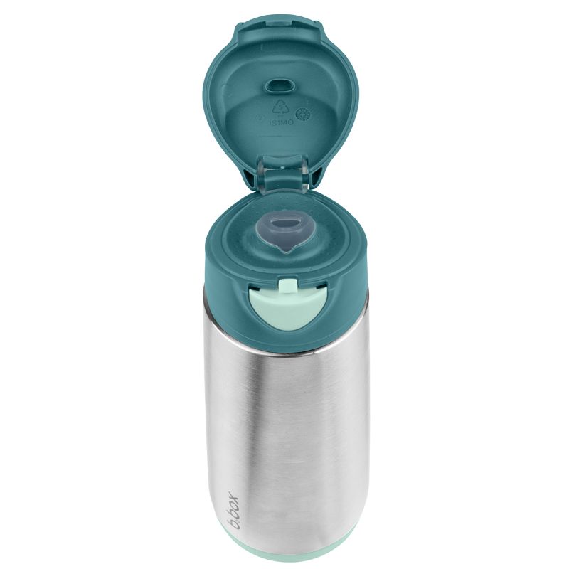 b.box Insulated Sport Spout Drink Bottle - Emerald Forest