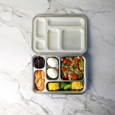 Ecococoon Bento Lunch Box with 5 Compartments - Leak Proof